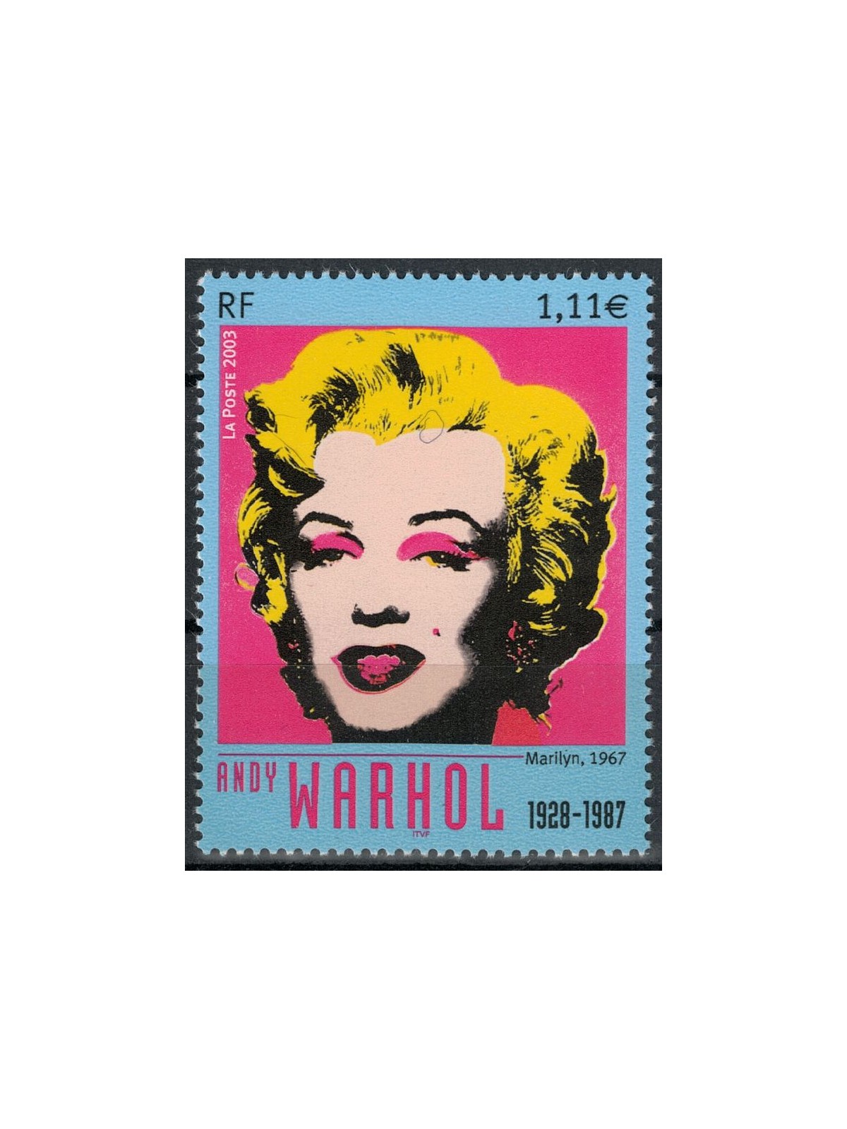 FRANCE 2003 Art (Andy Warhol) MNH**