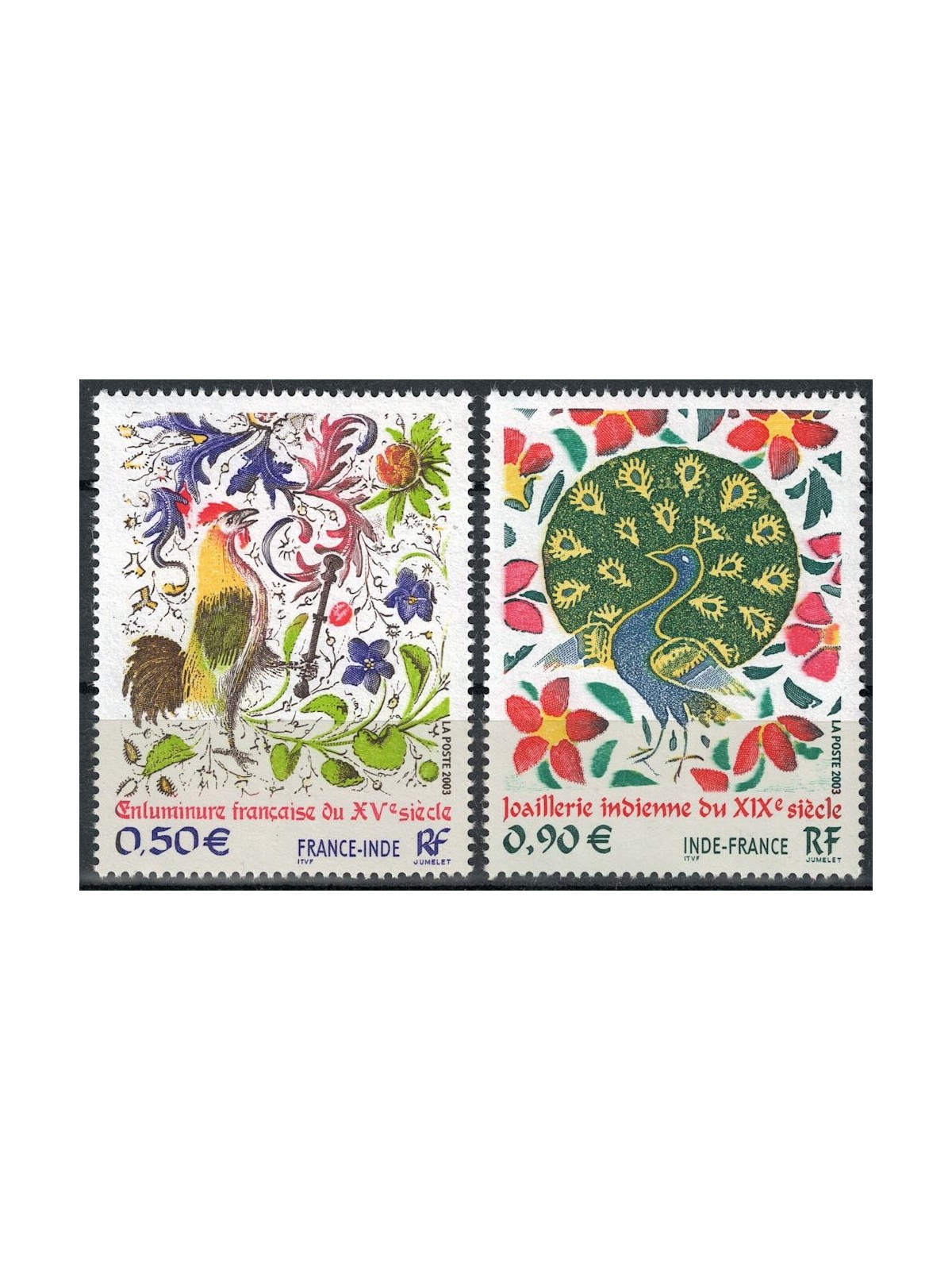 FRANCIA 2003 Gemellaggio artistico 2v MNH**