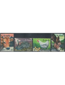 FRANCIA 2004 Natura di Francia 4v MNH**