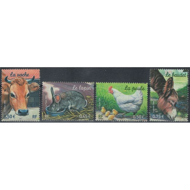 FRANCIA 2004 Natura di Francia 4v MNH**