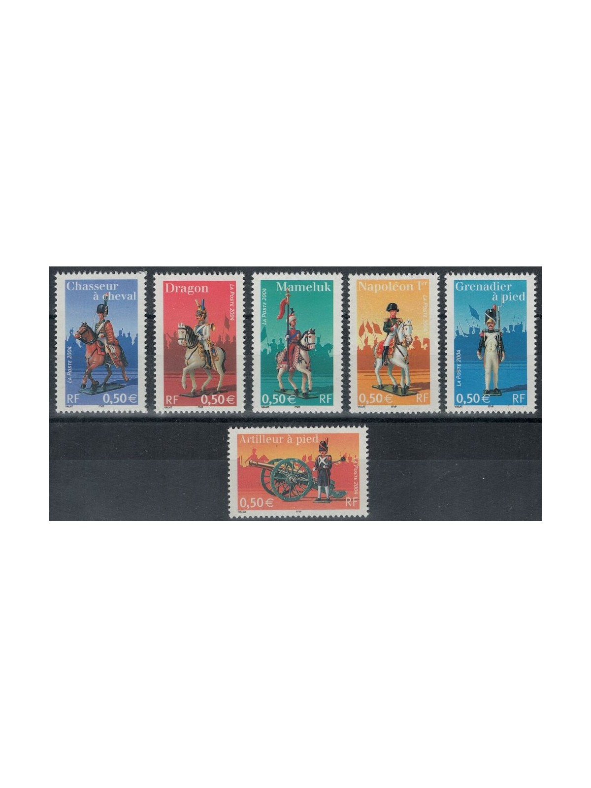 FRANCE 2004 Napoleon and the Imperial Guard 6v MNH**