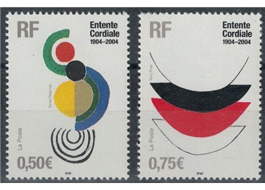 FRANCIA 2004 Entente Cordiale 2v MNH**