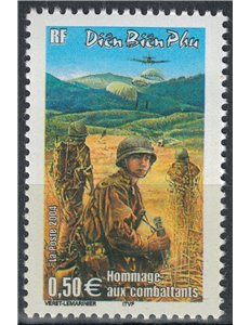 FRANCE 2004 Battle in Indochina MNH**