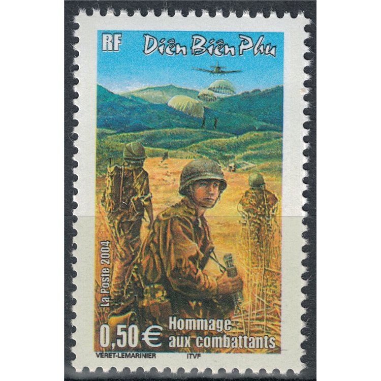 FRANCE 2004 Battle in Indochina MNH**