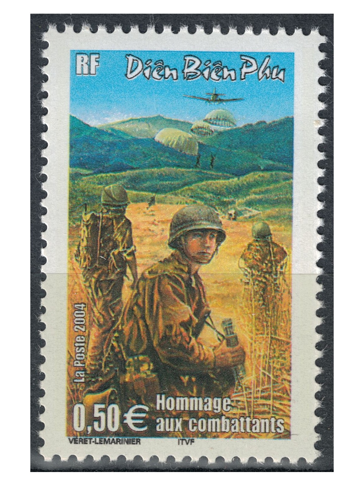 FRANCE 2004 Battle in Indochina MNH**
