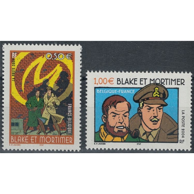 FRANCE 2004 Blake & Mortimer 2v MNH**