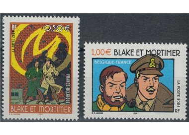 FRANCIA 2004 Blake & Mortimer 2v MNH**