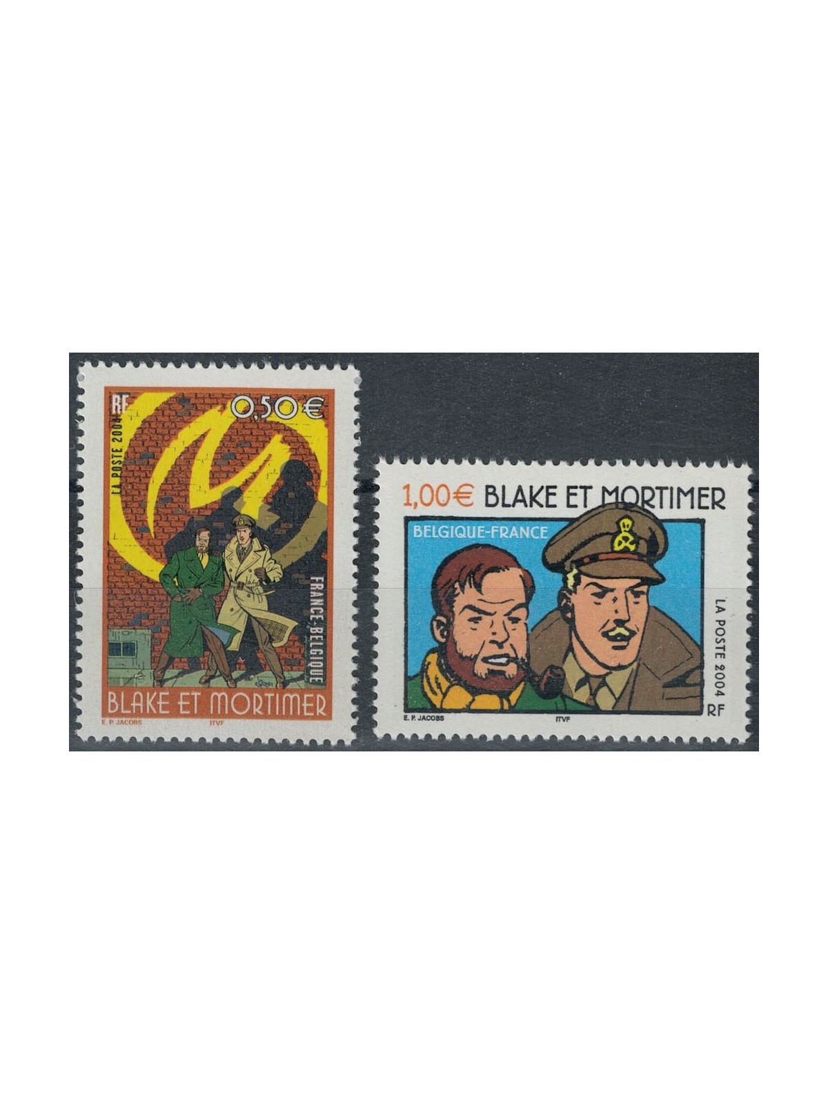 FRANCIA 2004 Blake & Mortimer 2v MNH**