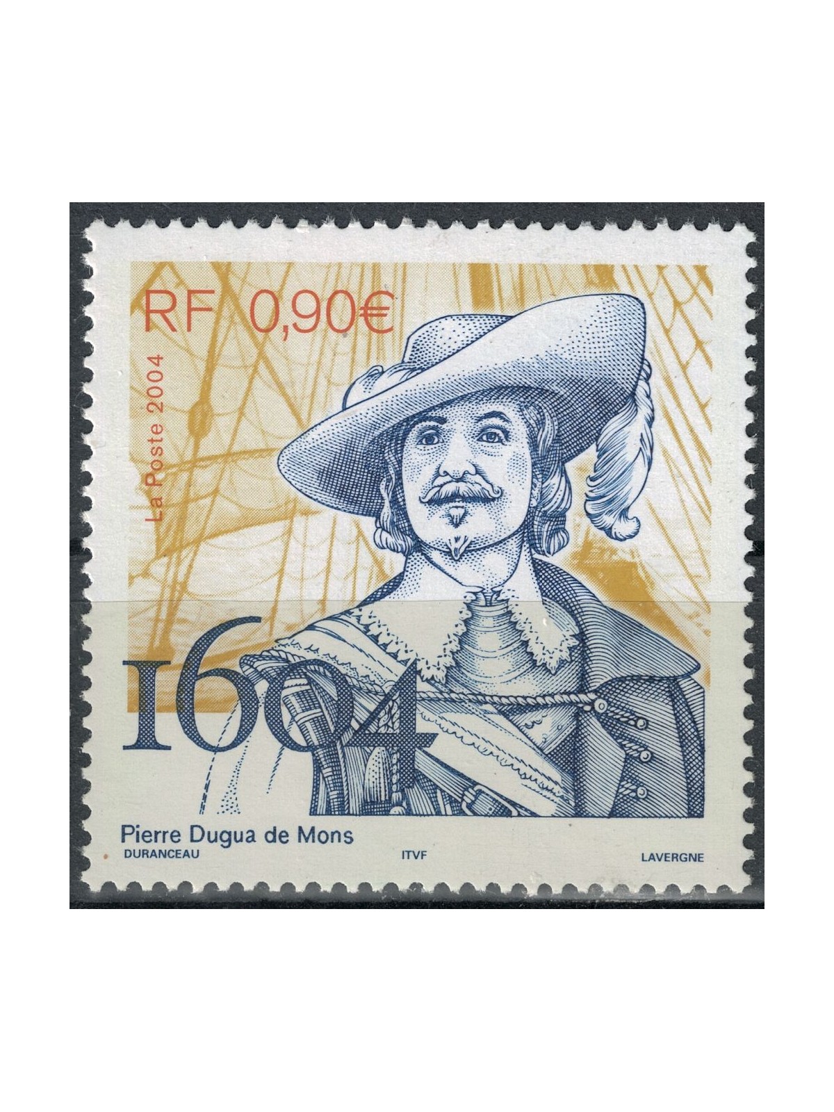 FRANCE 2004 Pierre Dugua de Mons MNH**