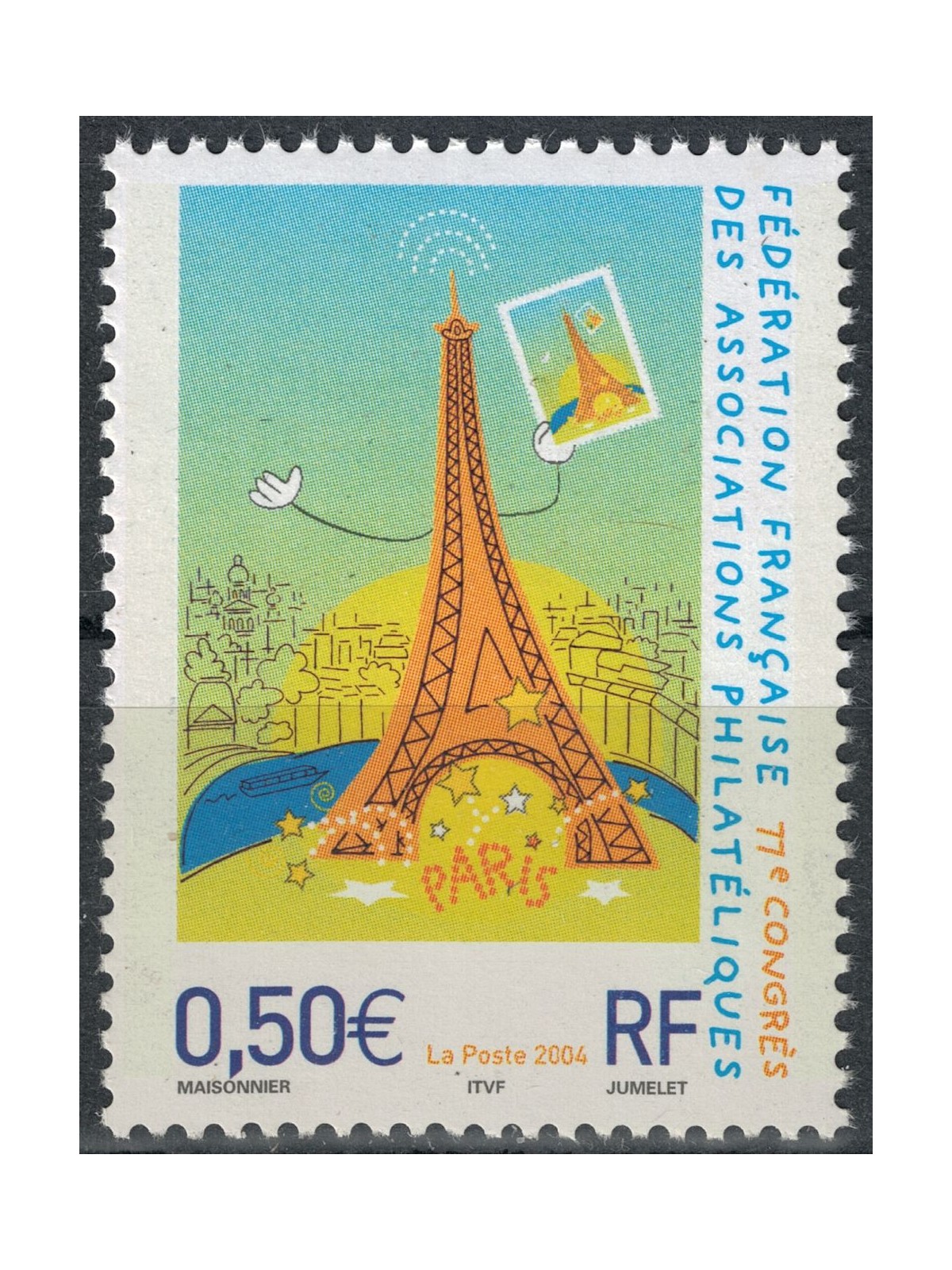 FRANCIA 2004 Associazioni Filateliche MNH**