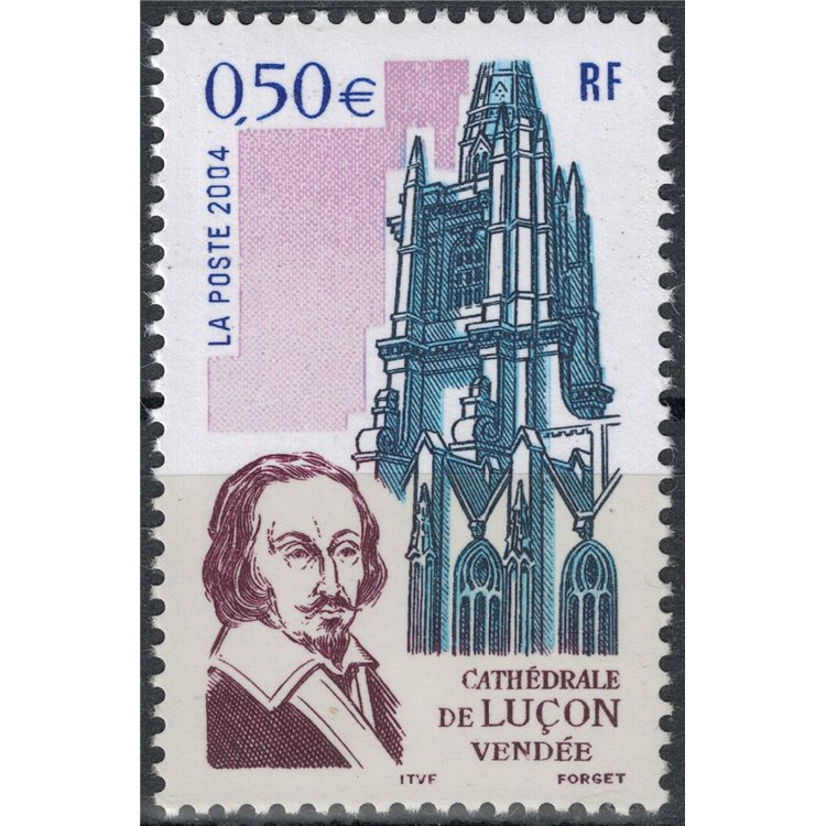 FRANCE 2004 Lucon Cathedral MNH**