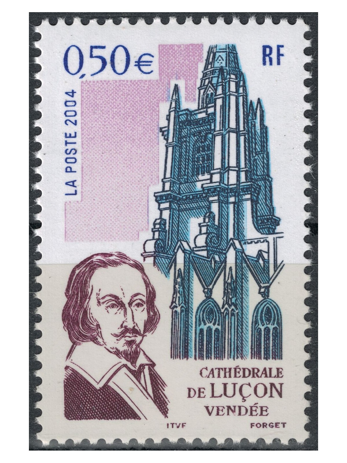 FRANCIA 2004 Cattedrale di Lucon MNH**