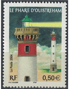 FRANCE 2004 Ouistreham Lighthouse MNH**
