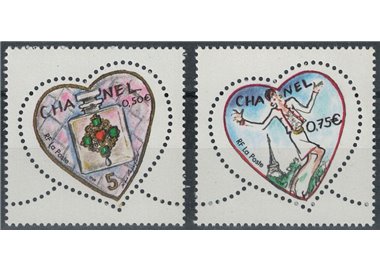 FRANCE 2004 Valentine's Day (Chanel) 2v MNH**