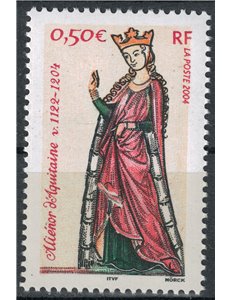 FRANCE 2004 Queen Eleanor of Aquitaine MNH**
