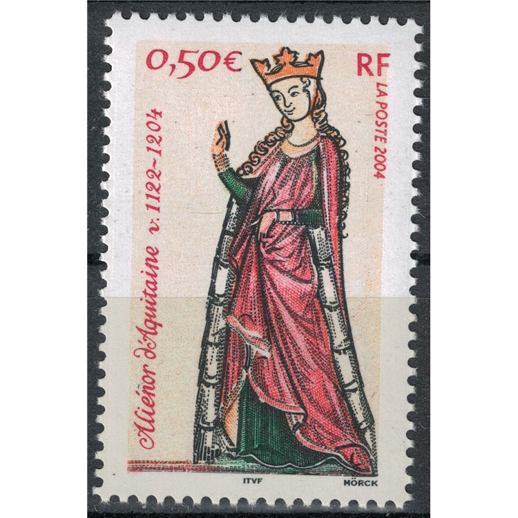 FRANCE 2004 Queen Eleanor of Aquitaine MNH**