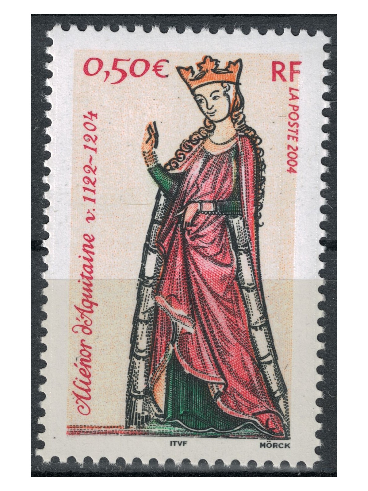 FRANCE 2004 Queen Eleanor of Aquitaine MNH**