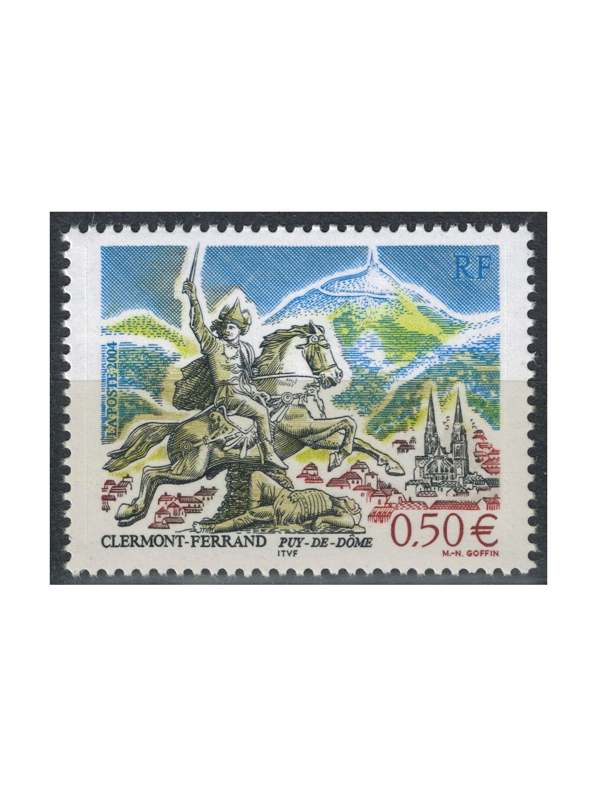 FRANCIA 2004 Turistica, Clermont Ferrand MNH**