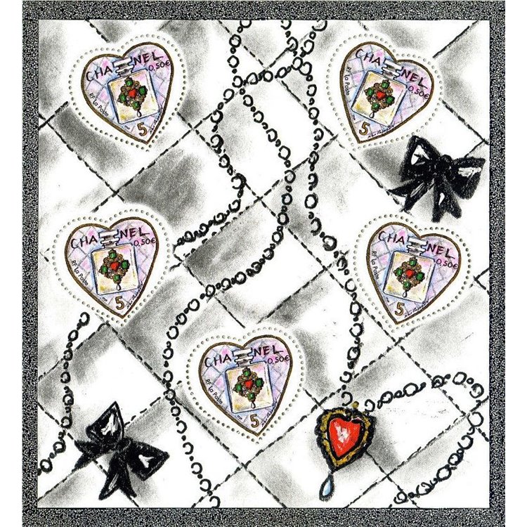 FRANCE 2004 Valentine's Day (Chanel) s/s MNH**