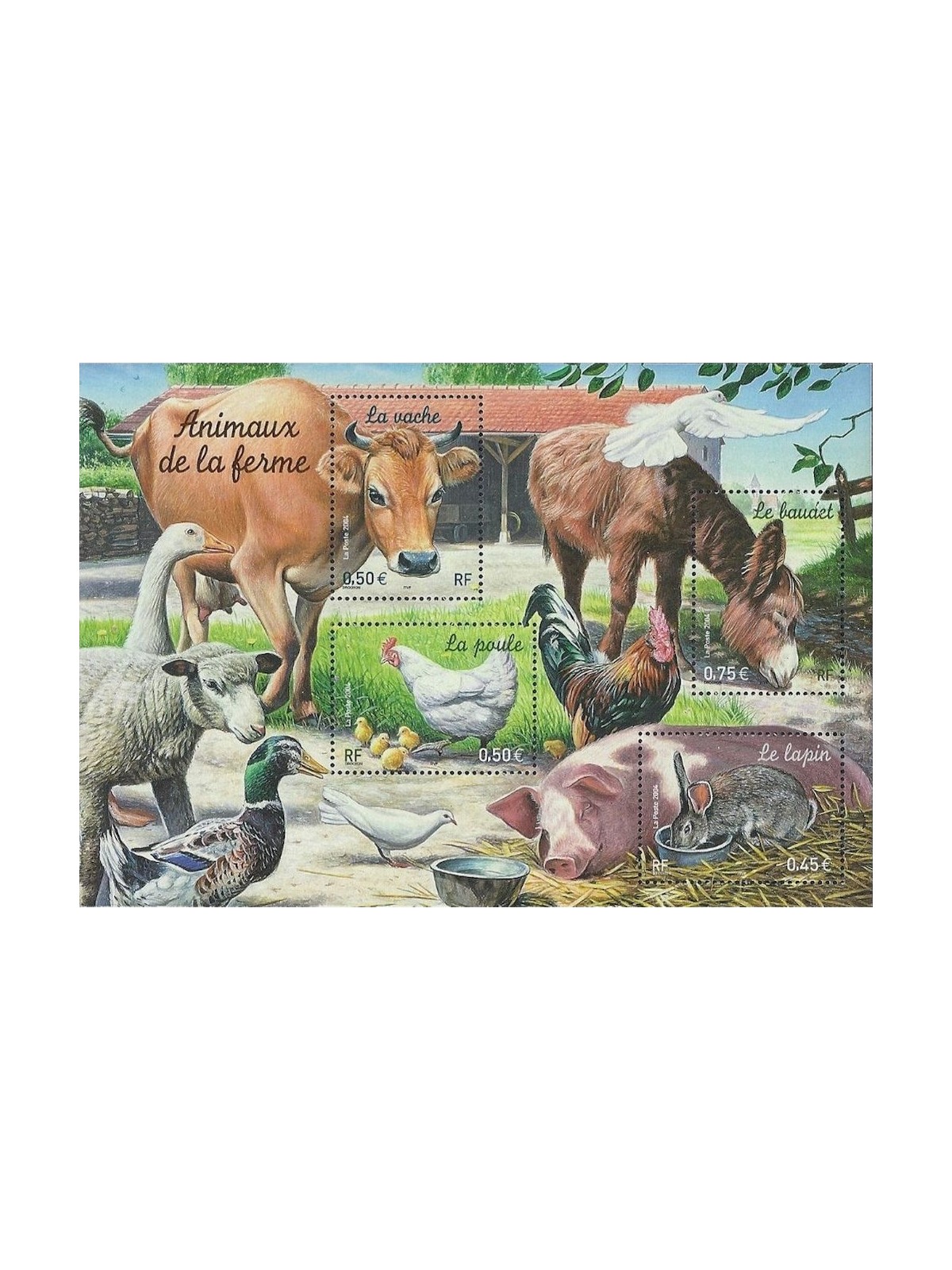 FRANCIA 2004 Natura di Francia BF MNH**