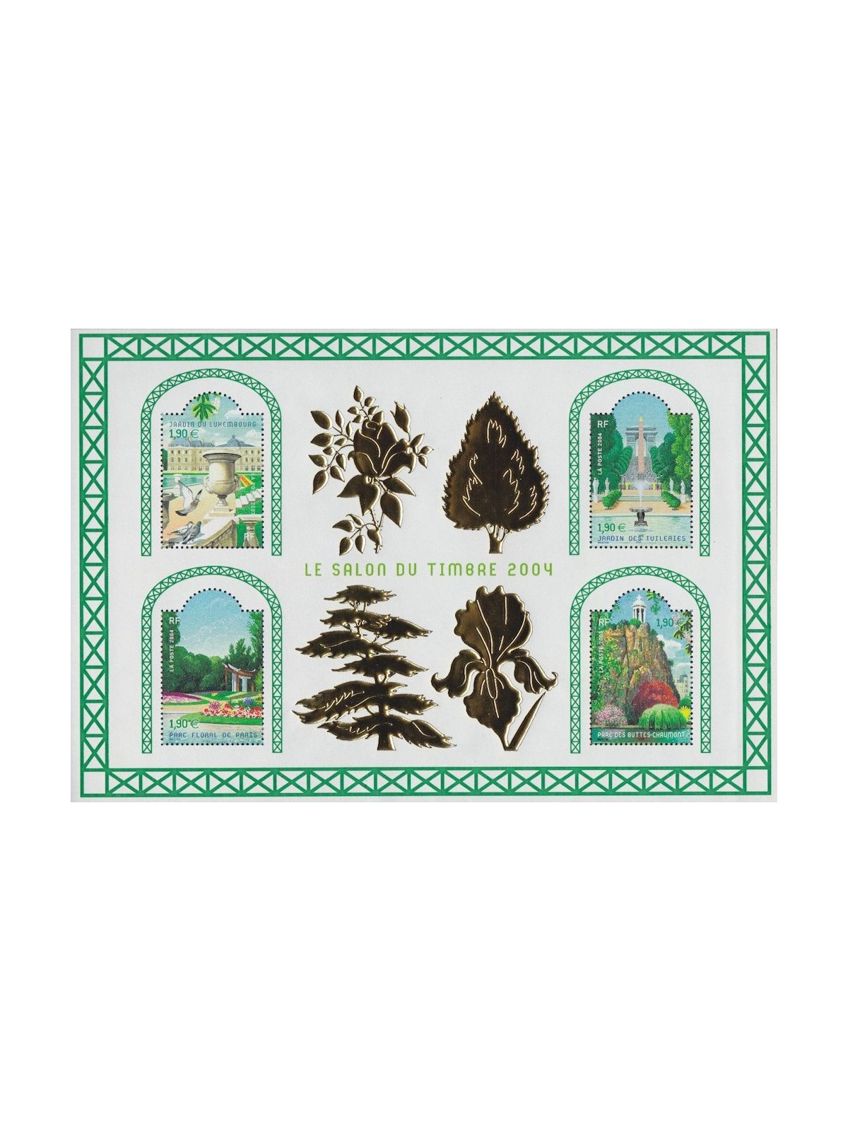FRANCE 2004 Philatelic Exhibition s/s MNH**