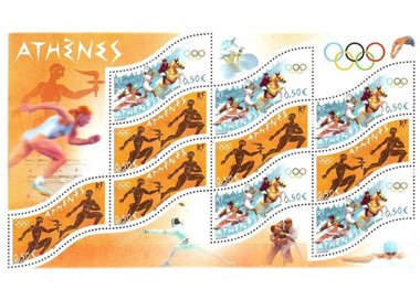 FRANCE 2004 Athens Olympics s/s MNH**