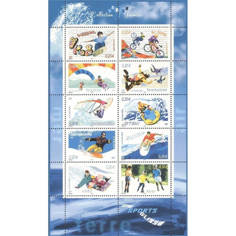 FRANCE 2004 Youth Collection (Sport) s/s MNH**