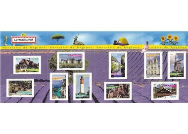 FRANCIA 2004 Regioni francesi (4ª serie) BF MNH**