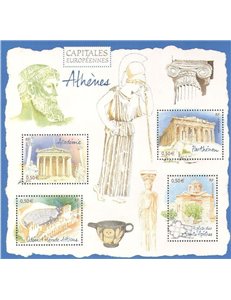 FRANCIA 2004 Capitali europee (Atene) BF MNH**