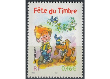 FRANCE 2002 Stamp Day (Boule & Bill) MNH**