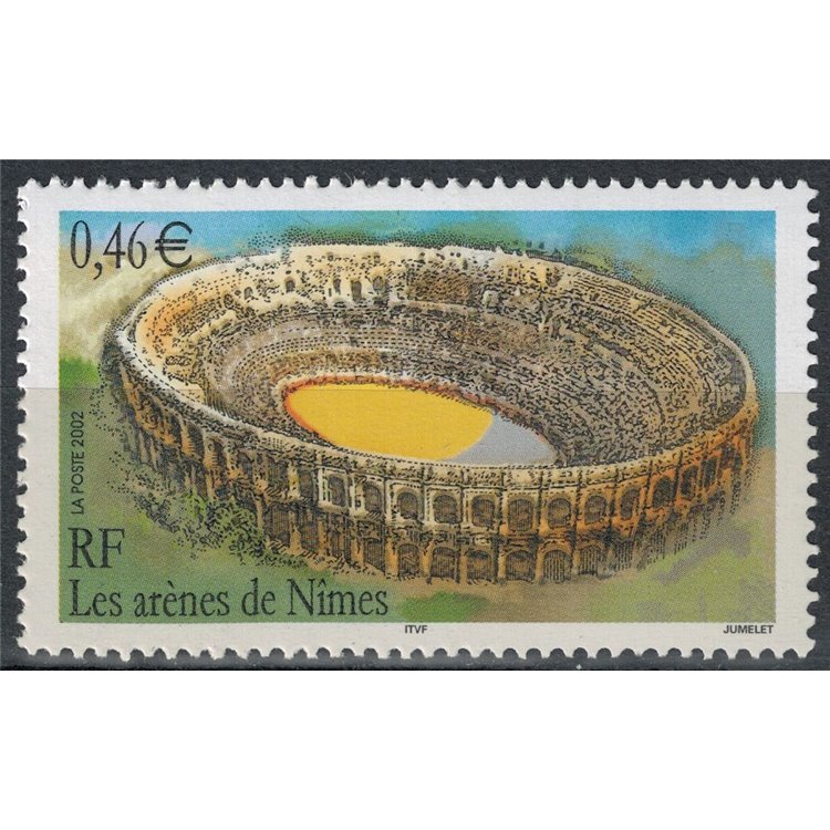 FRANCIA 2002 Architettura (Anfiteatro di Nimes) MNH**