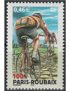 FRANCIA 2002 Ciclismo (Paris-Roubaix) MNH**