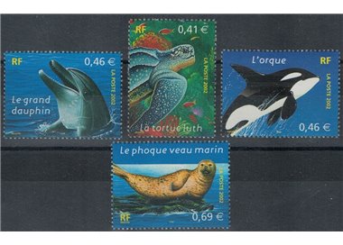 FRANCE 2002 Nature of France 4v MNH**