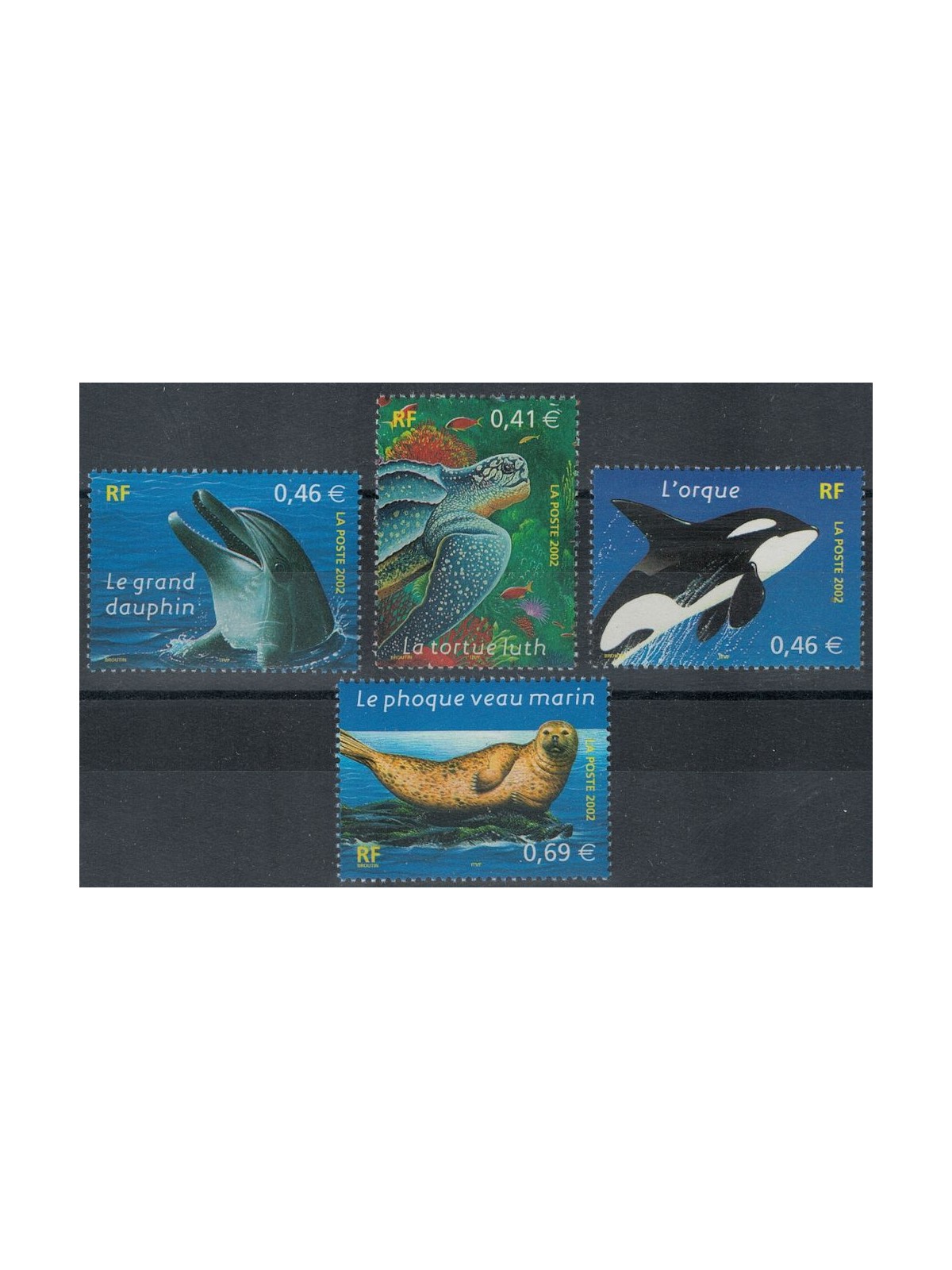 FRANCIA 2002 Natura di Francia 4v MNH**