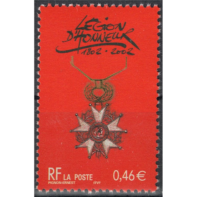 FRANCE 2002 Legion of Honor MNH**