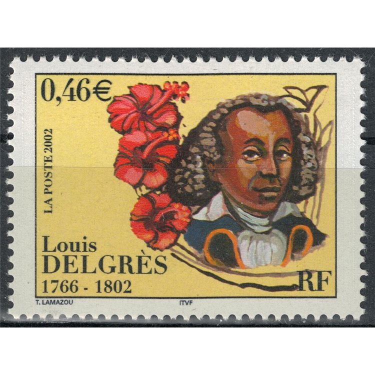 FRANCIA 2002 Louis Delgres MNH**