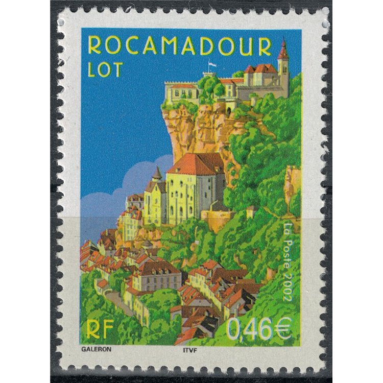 FRANCE 2002 Tourist (Rocamadour) MNH**