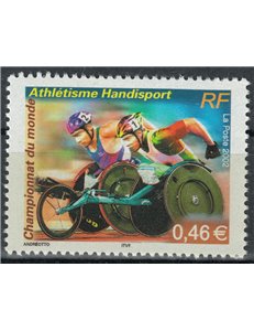 FRANCE 2002 Athletics for the Disabled MNH**