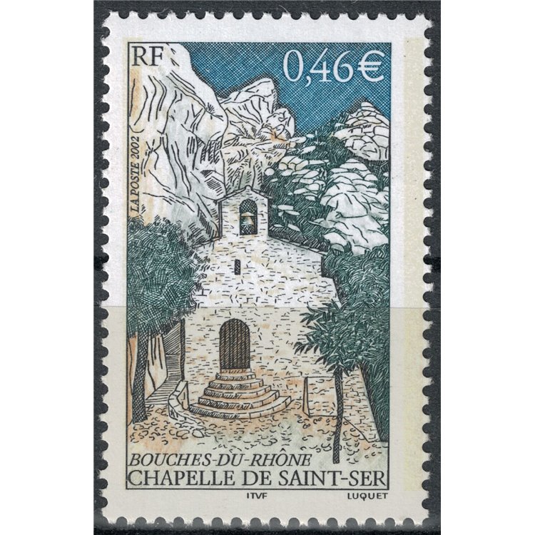FRANCIA 2002 Cappella di Saint Ser MNH**
