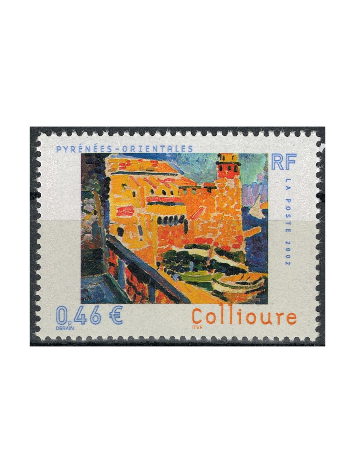 FRANCE 2002 Tourist (Collioure) MNH**