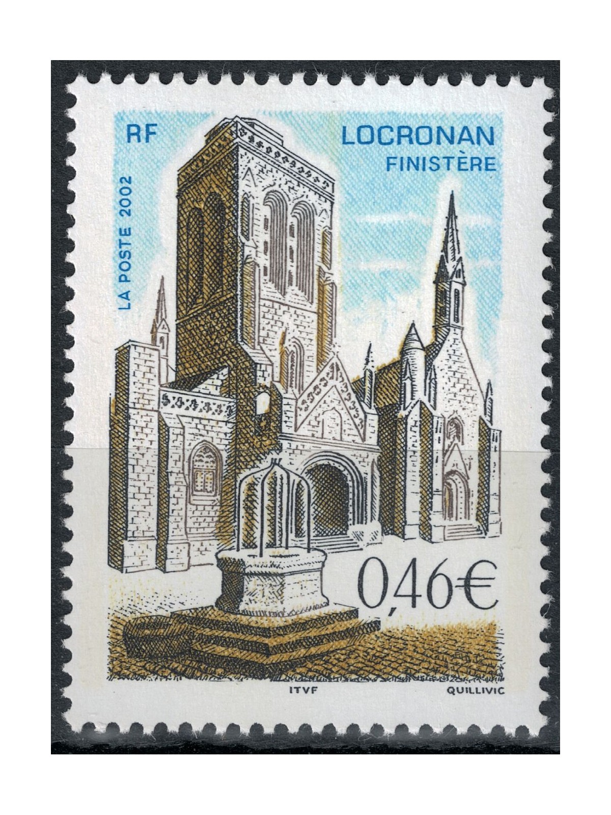 FRANCE 2002 Tourist (Locronan) MNH**