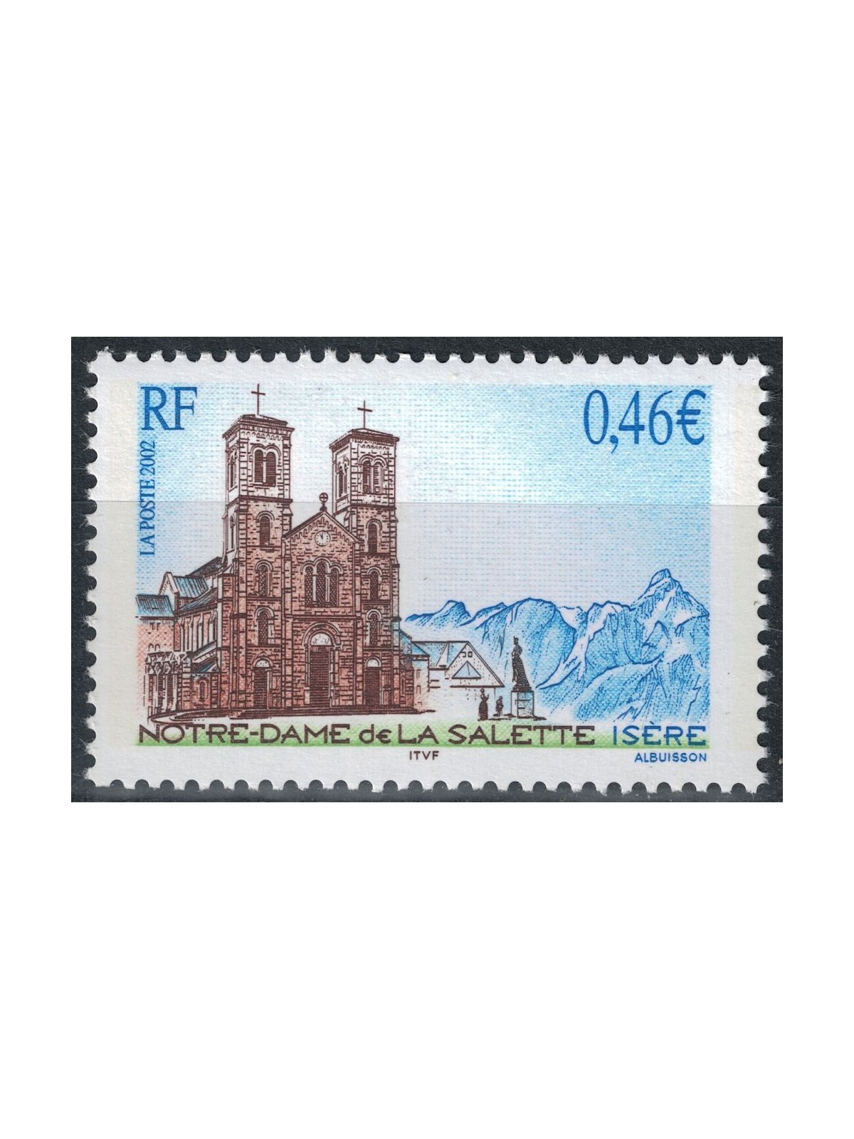 FRANCE 2002 Basilica of Notre Dame of Isère MNH**