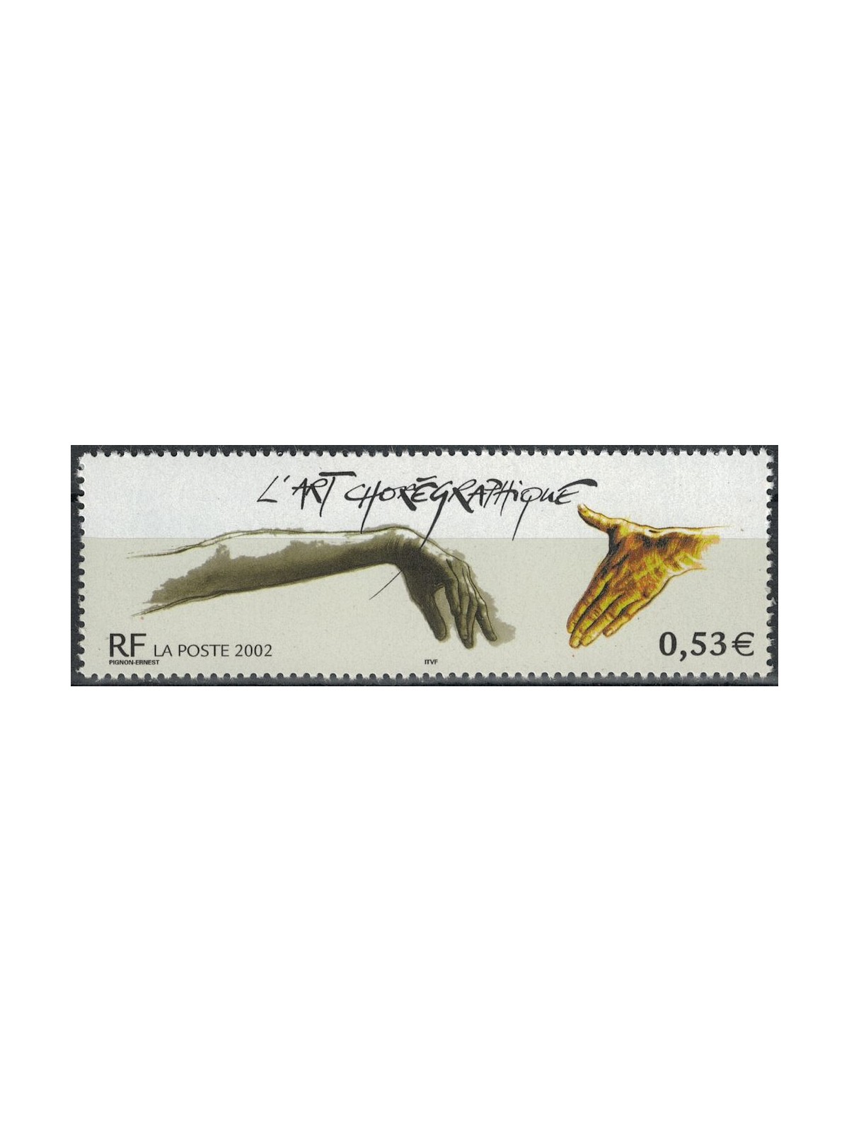 FRANCE 2002 Choreographic Art MNH**