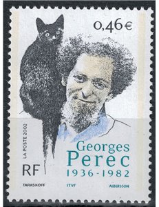 FRANCIA 2002 Georges Perec MNH**