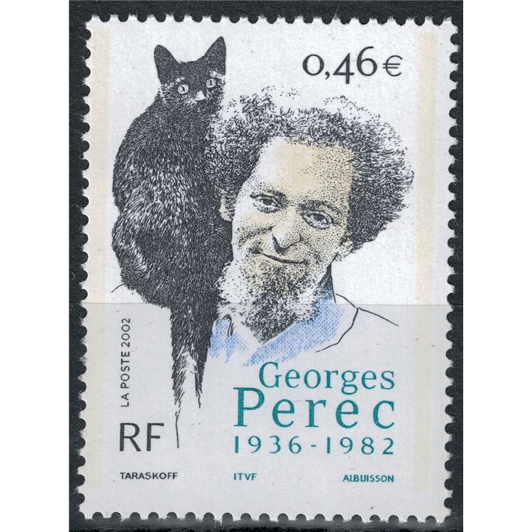 FRANCE 2002 Georges Perec MNH**