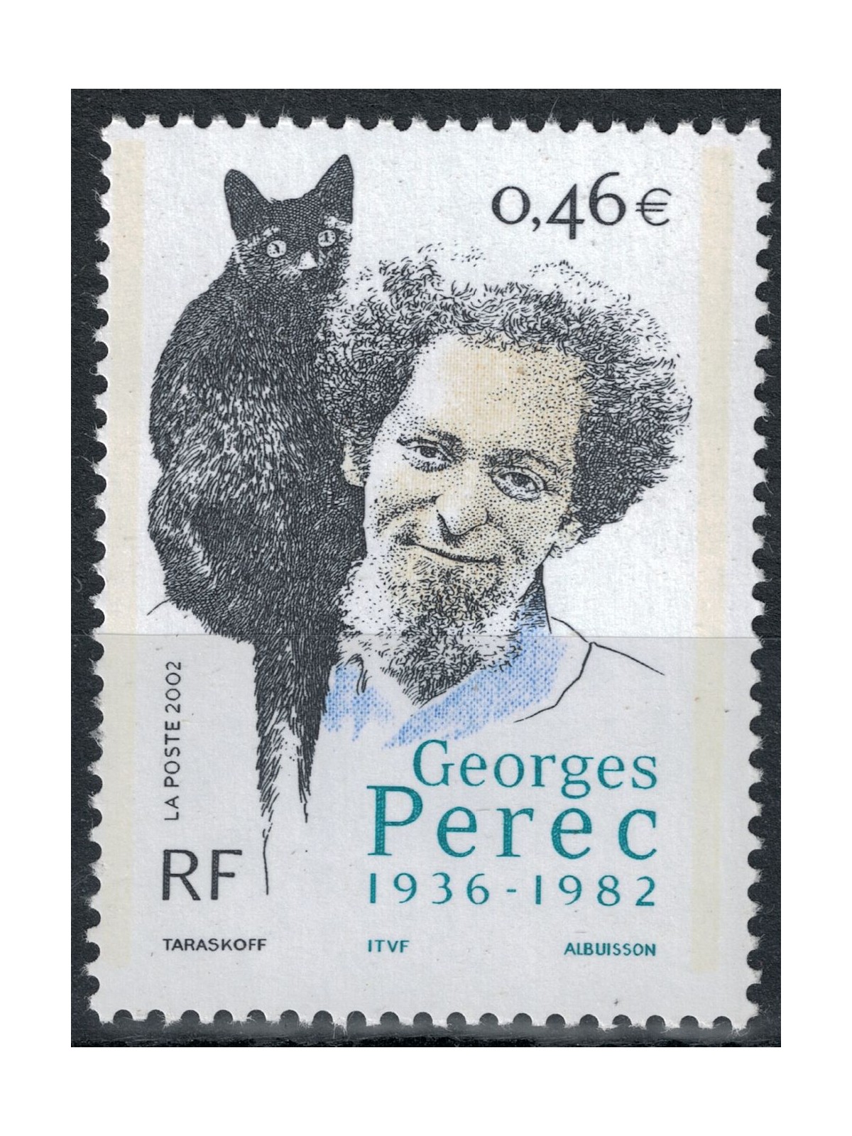 FRANCIA 2002 Georges Perec MNH**