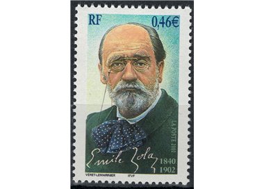 FRANCE 2002 Emile Zola MNH**
