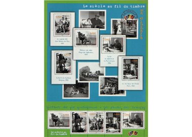 FRANCE 2002 The 20th Century (Moments of Daily Life) s/s MNH**