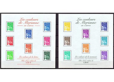 FRANCIA 2002 Marianna del 14 luglio 2 BF MNH**
