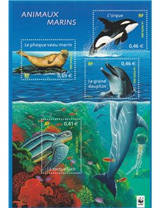 FRANCIA 2002 Natura di Francia BF MNH**